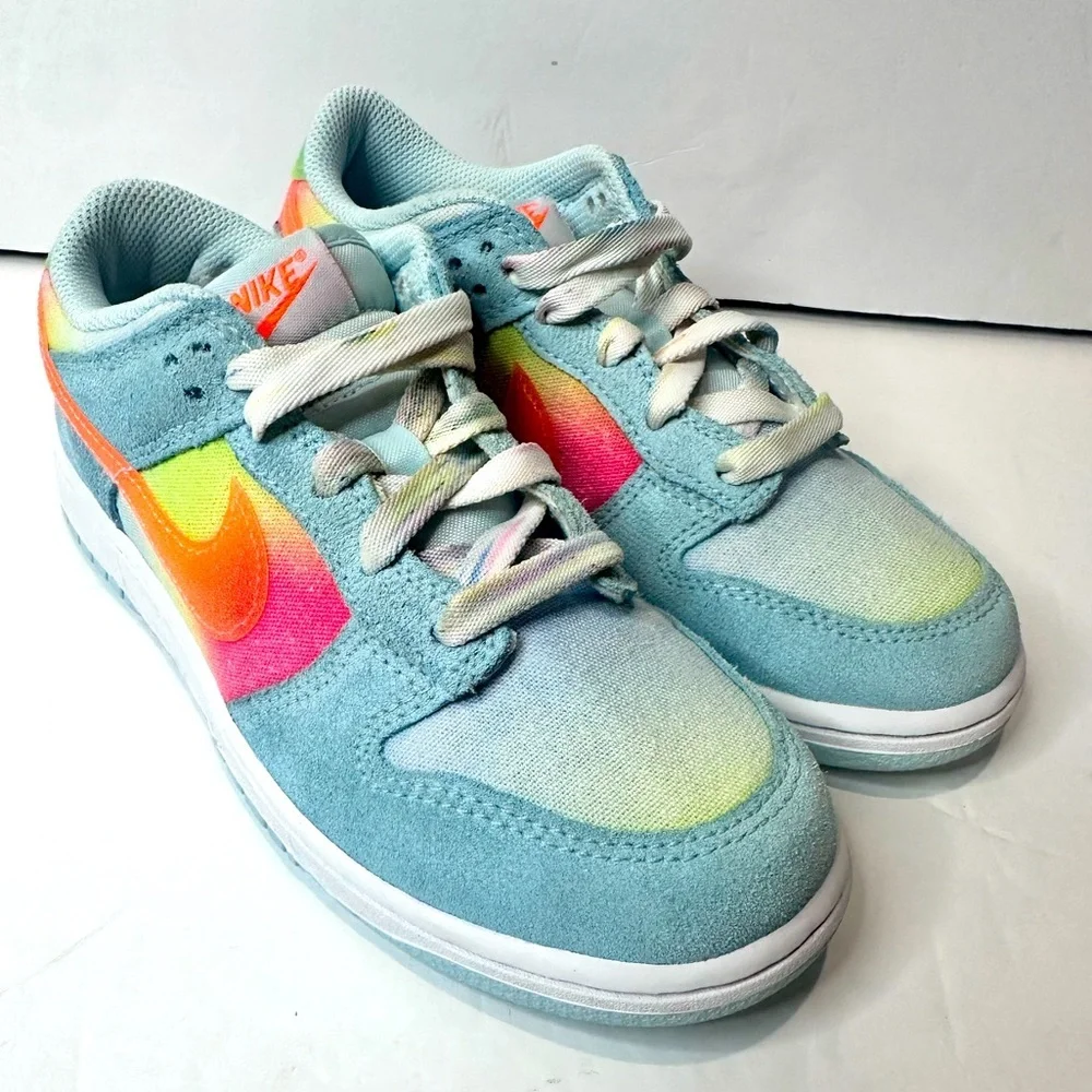 Nike Kids' Blue and Multicolor Sneakers